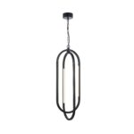 4009-4P, подвес, D300xH1000/2000, 2xLEDx7.2W + 2xLEDx6.5W, 2635LM, 4000K