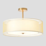 Светильник потолочный Crystal Lux MYSTERY PL5 BRASS