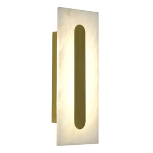 SL6139.221.01 Светильник настенный ST-Luce золотистый/белый LED 1*6W 3000K / 4000K / 6000K GEOM