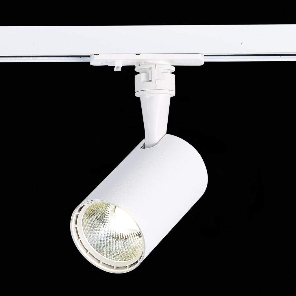 ST351.546.10.36 Св-к трек. Белый LED 1*10W 4000K 900Lm Ra?90 36° IP20 L98xW59xH154 100-240V BASE