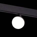 ST358.446.07 Магнитный трековый светильник Черный LED 1*7W 4000K 520Lm Ra>80 120° IP20 L120xW90xH192 SKYLINE 48