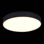 ST606.432.48 Светильник потолочный Черный LED 1*48W 3000K 4 320Lm Ra>85 120° IP20 D400xH55 185-265V Накладные светильники