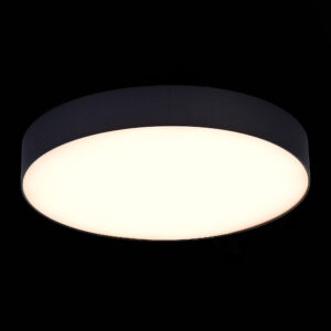 ST606.432.48 Светильник потолочный Черный LED 1*48W 3000K 4 320Lm Ra>85 120° IP20 D400xH55 185-265V Накладные светильники
