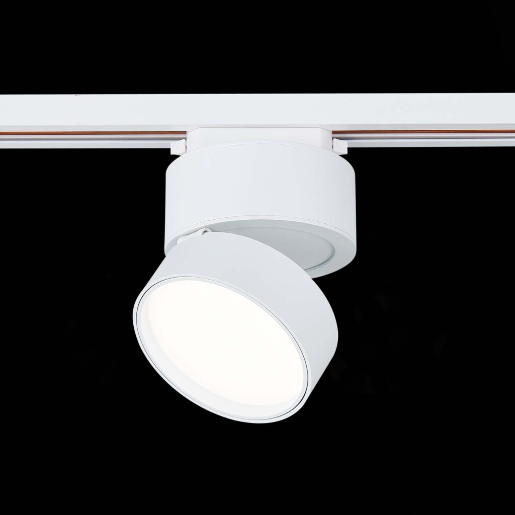 ST651.546.14 Св-к трек. Белый LED 1*14W 4000K 1 100Lm Ra>90 120° IP20 D104xH128 170-240VV BASE