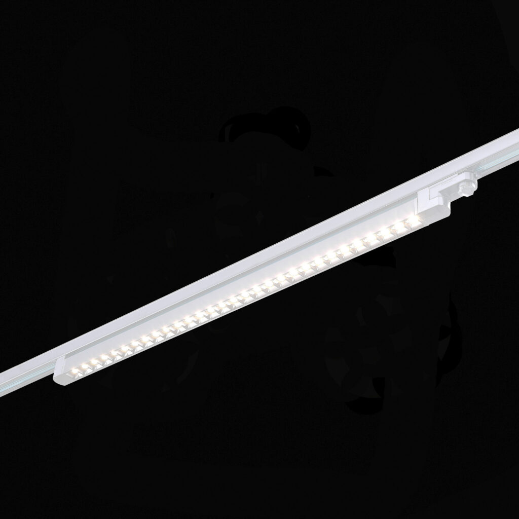 ST662.536.30 Св-к трек. Белый LED 1*30W 3000K 2 400Lm Ra>90 48° IP20 L935xW33xH73 165-265V TRACE
