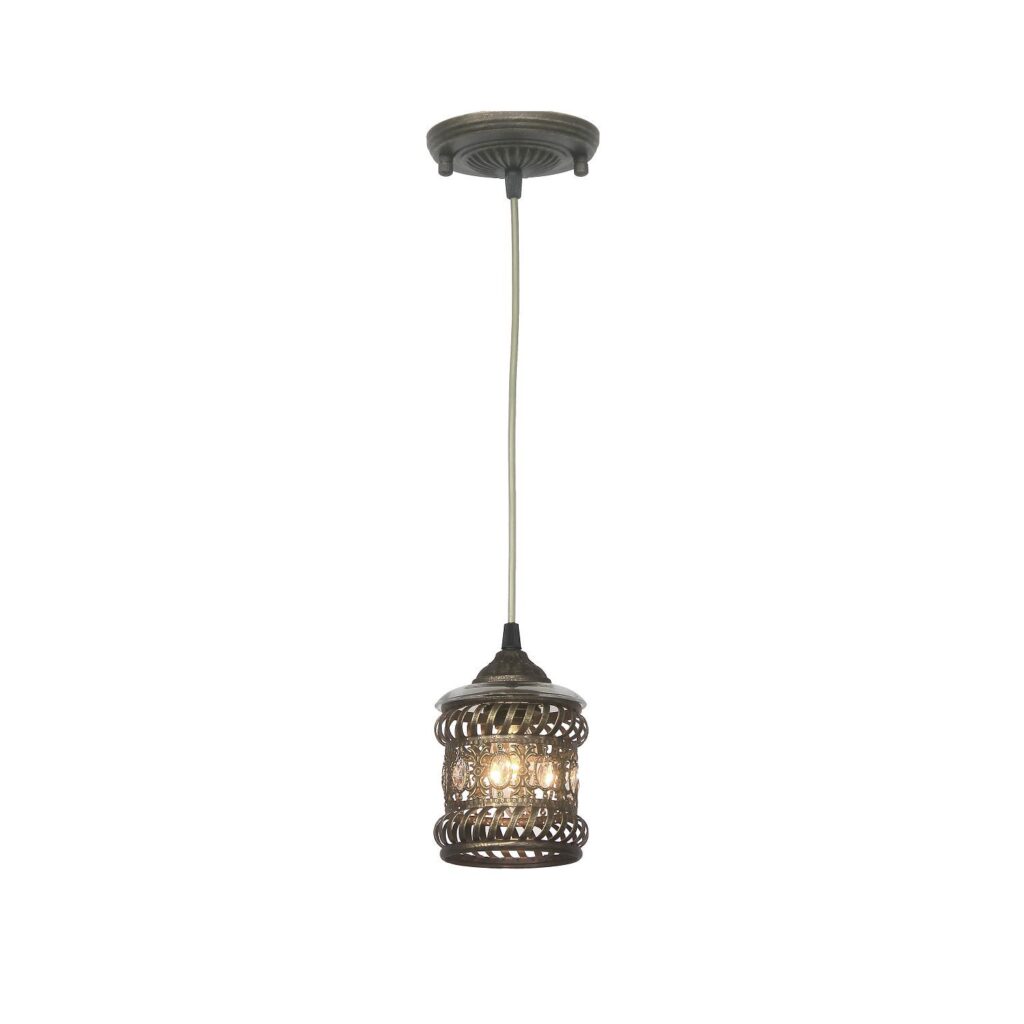 1621-1P, подвес, D130xH1200max, 1xE14x40W