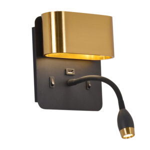 4475-2W, настенный светильник, D120xW160xH280, LEDx4W + LEDx1.5W, 220LM, 4000K, , switch