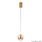 Светильник подвесной Crystal Lux CARO SP LED GOLD