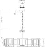Подвесной светильник Maytoni H009PL-08G