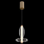 Светильник подвесной Crystal Lux QUASAR SP7W LED TRANSPARENT