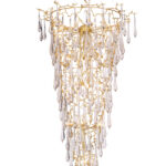 Люстра Crystal Lux REINA SP34 D1200 GOLD PEARL
