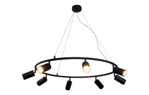Светильник подвесной Crystal Lux RIVO SP8 BL