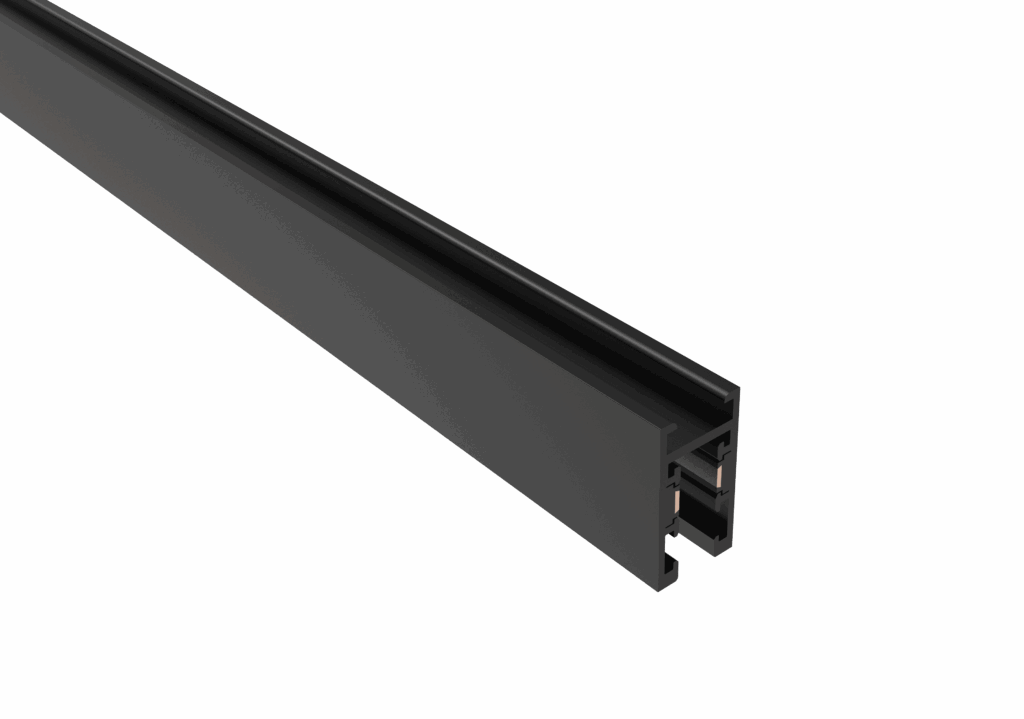 Шинопровод магнитный накладной Crystal Lux CLT 0.116 01 L2000 BL