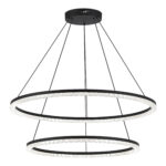 SL1018.403.02 Светильник подвесной ST-Luce черный/прозрачный LED 1*96W 4000K EUCLIDICS