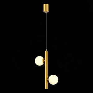 SL1185.203.02 Подвес ST-Luce Золотистый/Белый G9 2*5W ASOLO