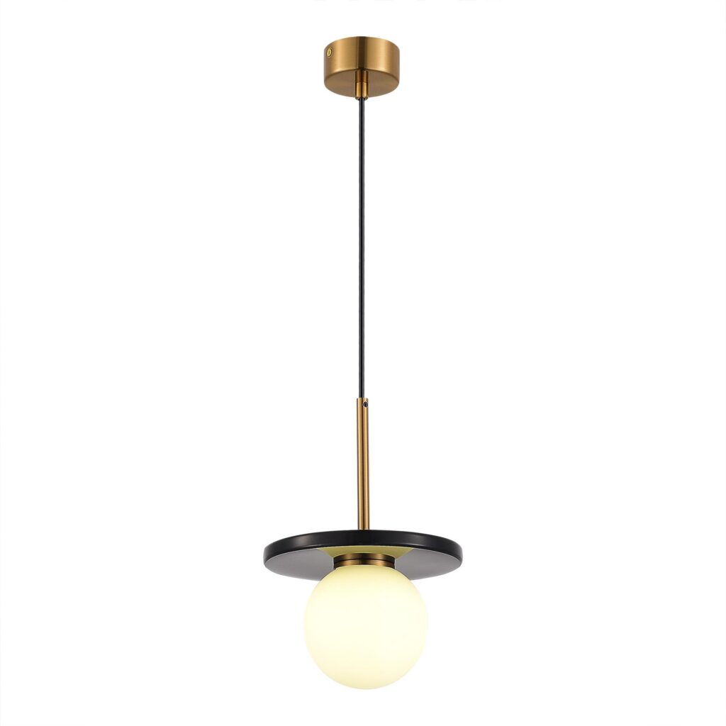 SL1191.343.01 Светильник подвесной ST-Luce Латунь/Латунь, Черный G9 LED 1*5W 4000K NEBULA