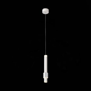 SL1591.503.01 Светильник подвесной ST-Luce Белый, Алюминиевый/Белый LED 1*6W 3000K Подвесные светильники