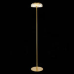 SL6002.205.01 Торшер ST-Luce Золотистый/Янтарный LED 1*7W 4000K LAZIO