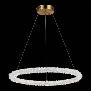 SL6110.213.01 Люстра подвесная ST-Luce Золотистый/Золотистый LED 1*35W 3000 — 6500K AVANA