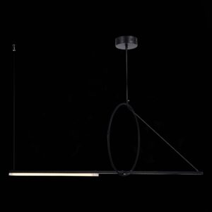 SL6113.403.01 Светильник подвесной ST-Luce Черный LED 1*12W 3000K GAIA