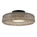 SL6143.422.01 Светильник потолочный ST-Luce черный/шампань LED 1*15W 4000K ANTIKE