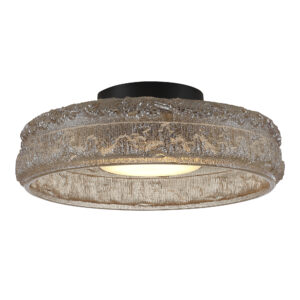 SL6143.422.01 Светильник потолочный ST-Luce черный/шампань LED 1*15W 4000K ANTIKE