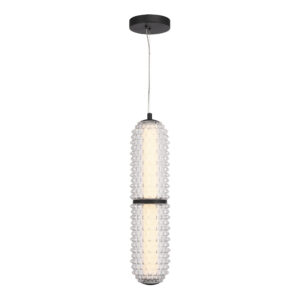 SL6144.403.01 Светильник подвесной ST-Luce черный/прозрачный LED 1*22W 4000K SAGUARO