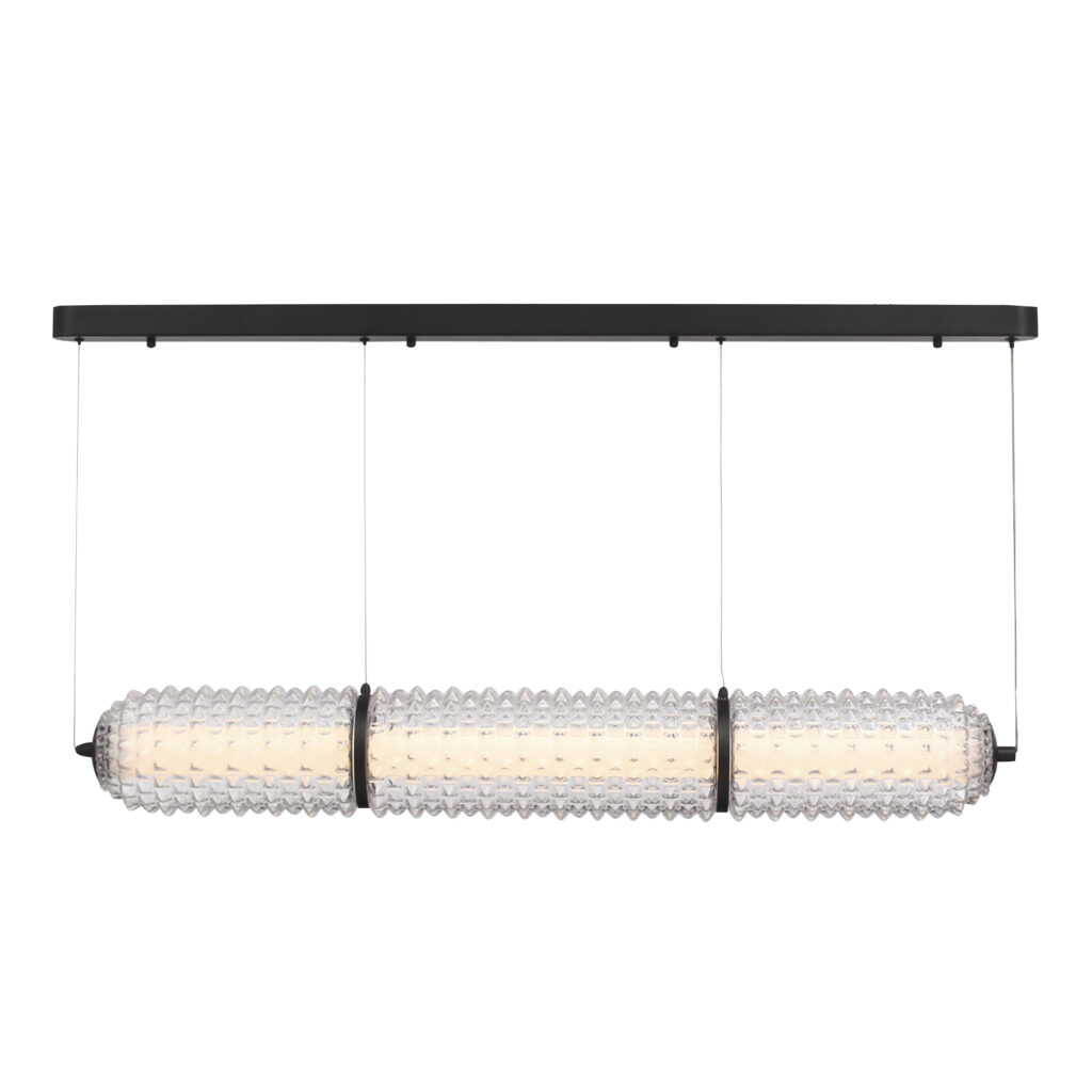 SL6144.413.01 Светильник подвесной ST-Luce черный/прозрачный LED 1*37W 4000K SAGUARO