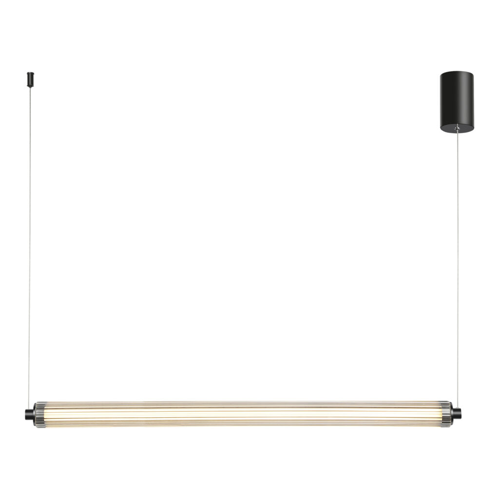 Уценка SL6224.413.01 Светильник подвесной ST-Luce Черный/Прозрачный LED 1*30W 4000K BAMBOO