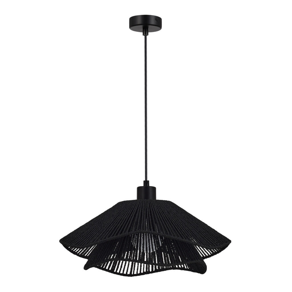 SLE6023-403-01 Светильник подвесной черный/черный E27 1*40W VERVE
