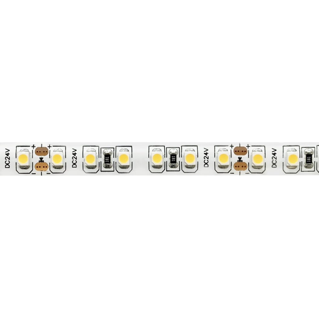 ST016.310.65 Светодиодная лента  — 60leds/м*9.6W/мW 3000K 860Lm Ra80 120° IP65 L5000xW8xH2 24V Светодиодные ленты