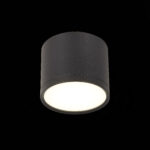 ST113.442.09 Светильник потолочный Черный LED 1*9W 4000K 702Lm Ra>90 120° IP20 D88xH75 170-240V Накладные светильники