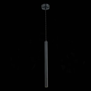 ST153.443.03 Светильник подвесной Черный LED 1*3W 4000K 255Lm Ra  IP20 D30xH1 500 180-240V Подвесные светильники