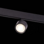 ST353.436.06 Магнитный трековый светильник Черный LED 1*6W 3000K 560Lm Ra>90 36° IP20 L120xW81xH138 SKYLINE 48