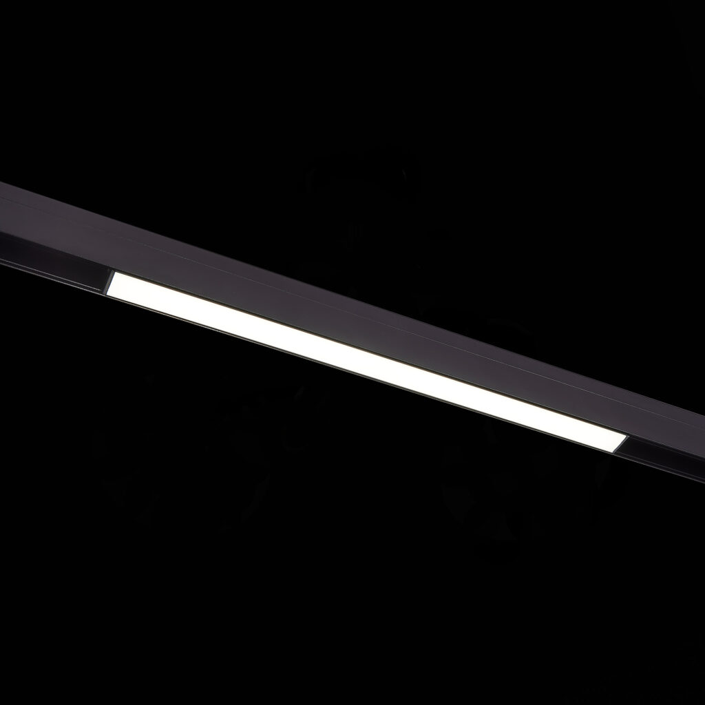 ST360.436.12.1 Магнитный трековый светильник MKL-100-12W3K-B Черный LED,Orsam SKYLINE 48