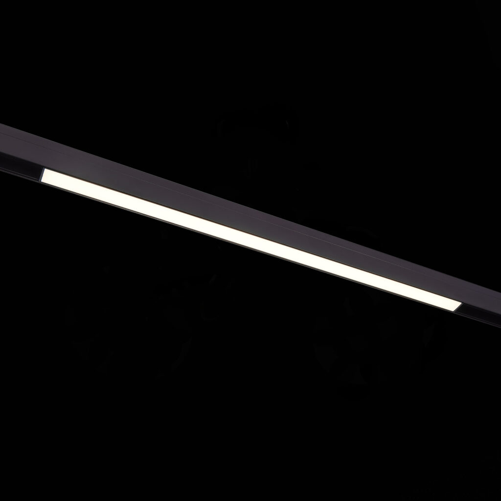 ST360.436.18 Магнитный трековый светильник Черный LED 1*18W 3000K 1 300Lm Ra>90 120 IP20 L606xW22xH4 SKYLINE 48
