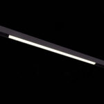 ST360.436.18 Магнитный трековый светильник Черный LED 1*18W 3000K 1 300Lm Ra>90 120 IP20 L606xW22xH4 SKYLINE 48