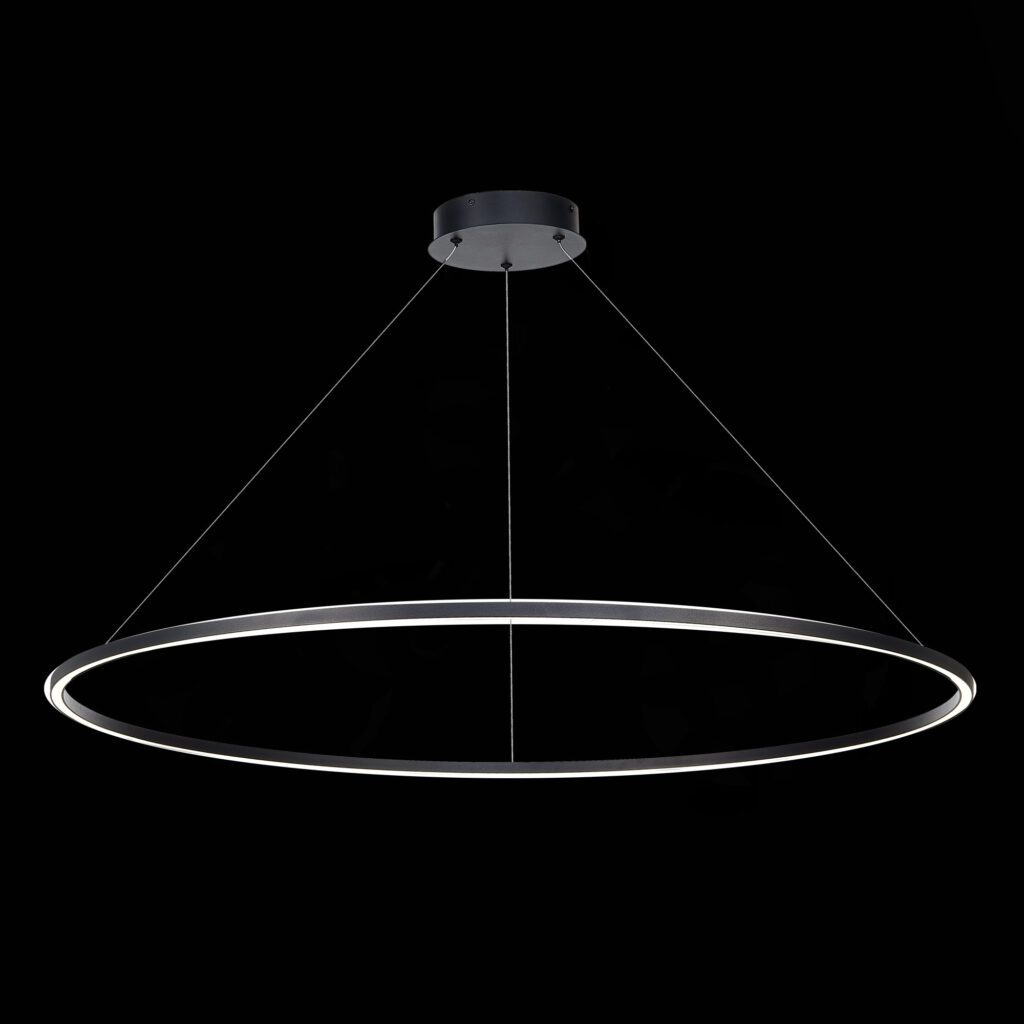 ST605.443.57 Светильник подвесной ST-Luce Черный/Белый LED 1*57W 4000K Подвесные светильники