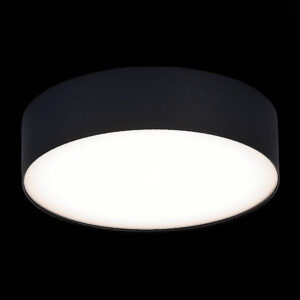ST606.442.27 Светильник потолочный Черный LED 1*27W 4000K 2 430Lm Ra>90 120° IP20 D220xH55 185-265V Накладные светильники