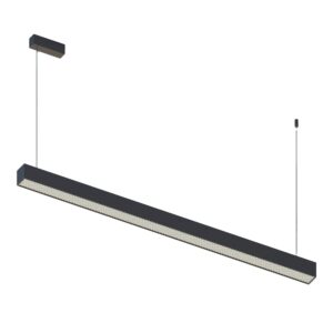 ST612.433.32 Светильник подвесной Черный LED 1*35W 3000K 698Lm Ra>80 120°IP20 L1120xW50xH60 180-220V Подвесные светильники