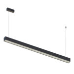ST612.443.32 Светильник подвесной Черный LED 1*35W 4000K 962Lm Ra>80 120°IP20 L1120xW50xH60 180-220V Подвесные светильники