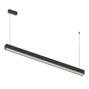ST612.443.32 Светильник подвесной Черный LED 1*35W 4000K 962Lm Ra>80 120°IP20 L1120xW50xH60 180-220V Подвесные светильники