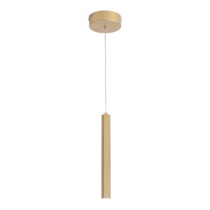 ST614.213.06 Светильник подвесной ST-Luce Золотистый/Золотистый LED 1*6W 4000K Подвесные светильники