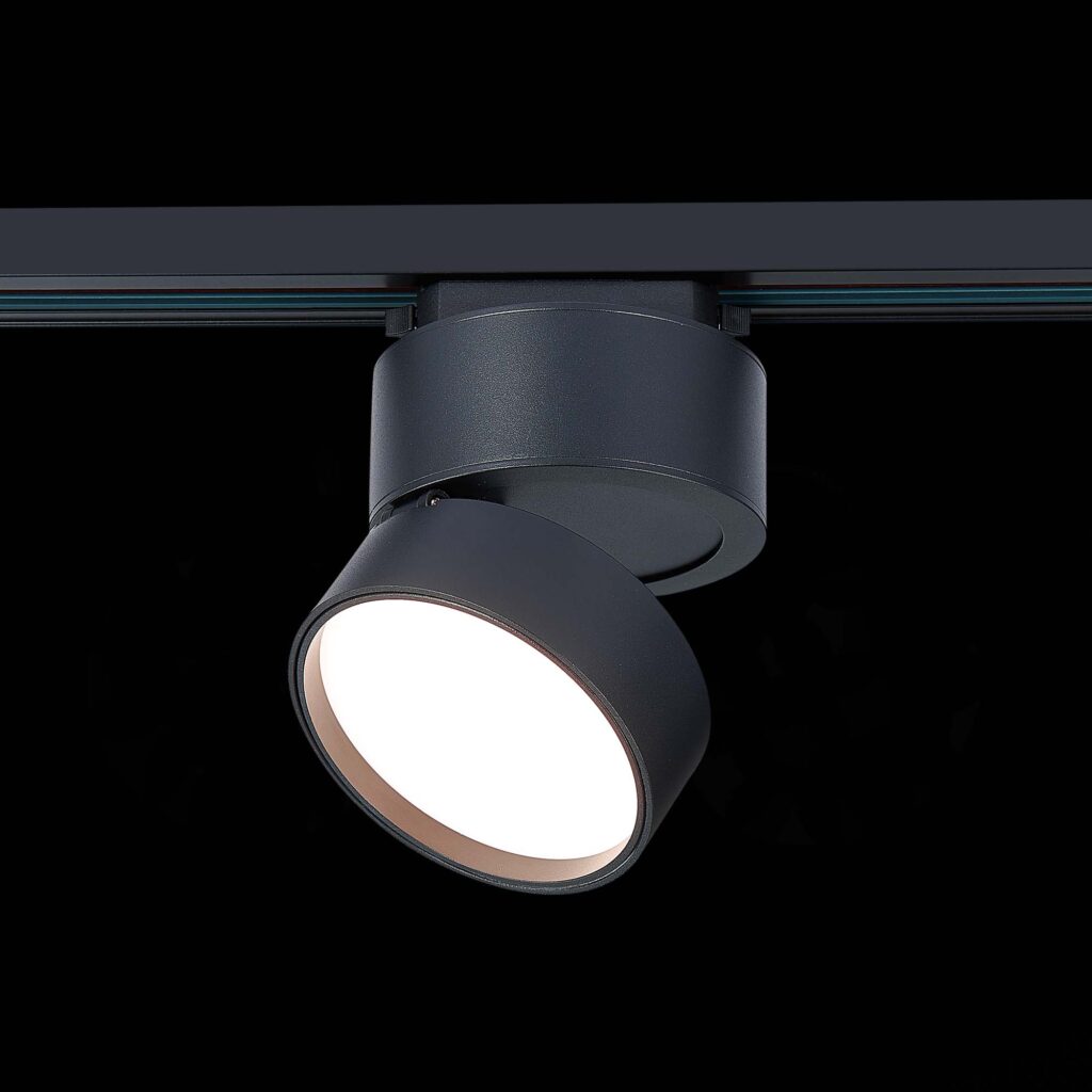 ST651.436.14 Св-к трек. Черный LED 1*14W 3000K 1 100Lm Ra>90 120° IP20 D104xH128 170-240VV BASE