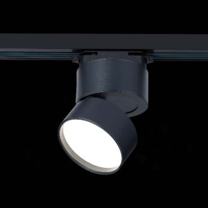 ST651.446.09 Св-к трек. Черный LED 1*9W 4000K 720Lm Ra>90 120° IP20 D85xH122 170-240VV BASE