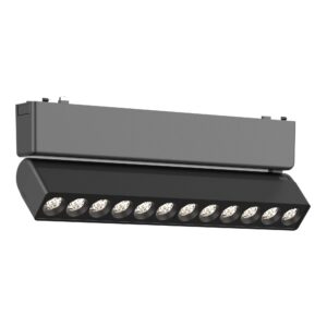 ST675.446.12 Магнитный трековый светильник Черный LED 1*12W 4000K 710Lm Ra>90 IP20 L230xW26xH81 48V SKYFLAT