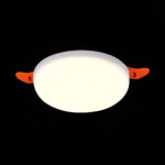 ST700.538.08 Св-к встр. Белый LED 1*8W 3000K 690Lm Ra80 180° IP44 D90xH20 85-265V Встраиваемые светильники