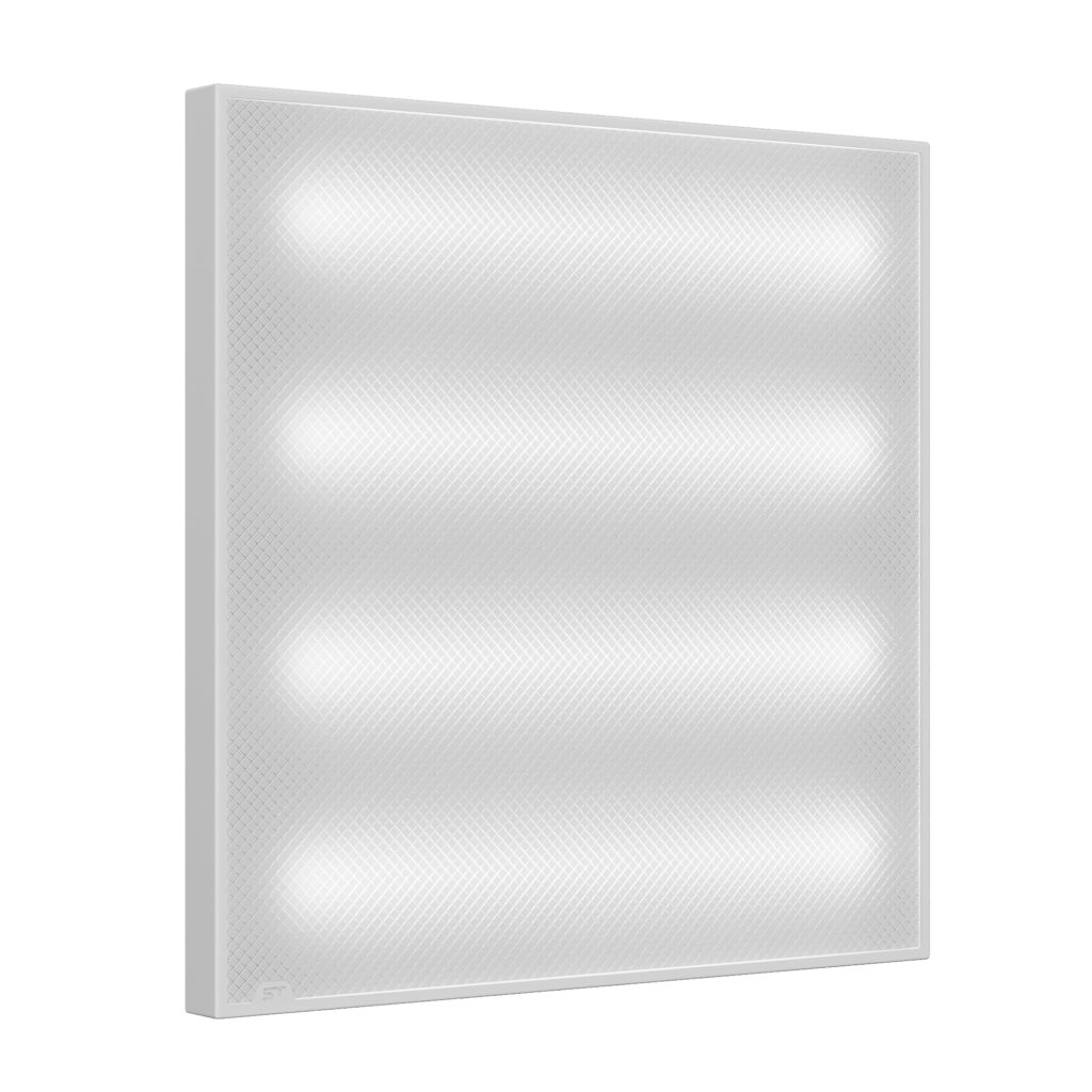 STP-A-1001-P-36-65K-40-A Св-к ДВО ST Luce STANDART IP40 595*595*40 мм 36Вт 4200лм 6500К призма(Армст Коммерческое освещение