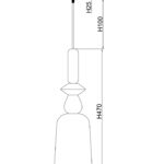 Подвесной светильник Freya FR5148PL-01CG